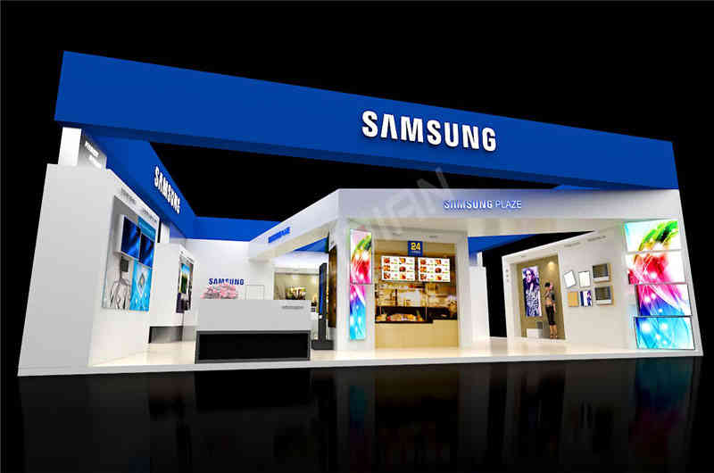 三星廣州展臺設(shè)計搭建